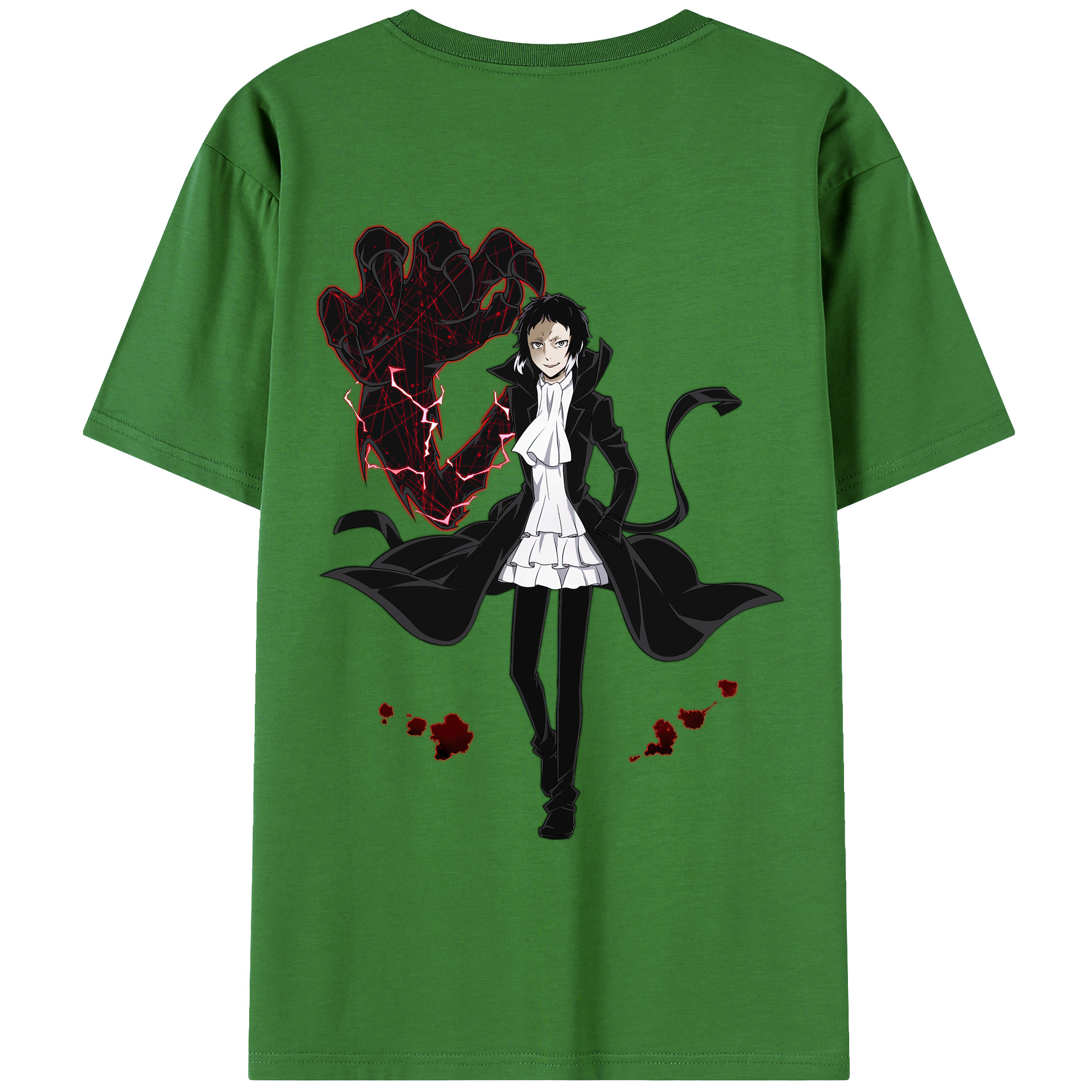 （画像用） 文豪ストレイドッグス Bungo Stray Dogs レディース半袖Tシャツ(バックプリント)
